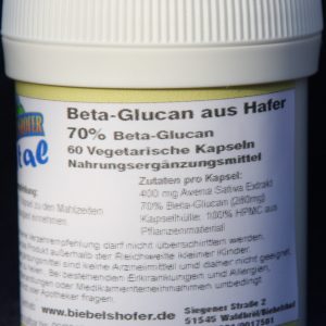beta-glucan aus hafer beta-glucan aus hafer