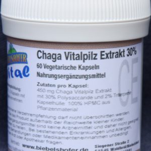 chaga vitalpilz extrakt 30 1 chaga vitalpilz extrakt 30 1